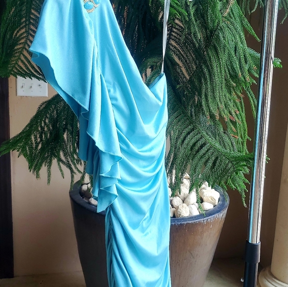 One Shouldered Teeze Me Scrunch Mini Dress - Picture 2 of 3